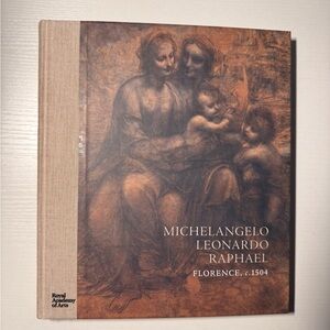 Michelangelo Leonardo Raphael Florence, c.1504 art book Great condition